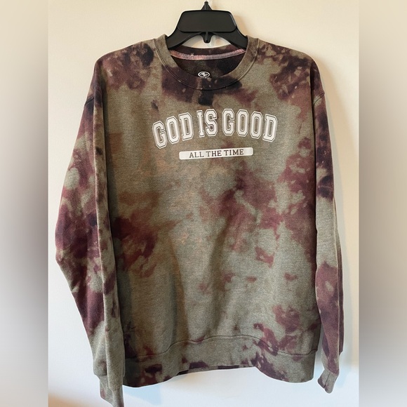 Athletic Works Sweaters - 53 NWOT - Handmade God is Good Med Crew